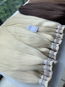 ราคาส่งผมแท้เวอร์จิ้นเรมี่เวียดนามแบบตรงจาก Nasa Hair ต่อผมแบบเครื่องเย็บสองชั้น แข็งแรง เงางาม น้ำหนัก 100 กรัม สีเข้ม - Product Image 2