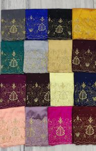 Nouvelle arrivée, dernière tendance, tissu pour robe Gorgura avec motif floral, design artisanal, fabricant de tissus provenant d'un fournisseur indien - Product Image 2