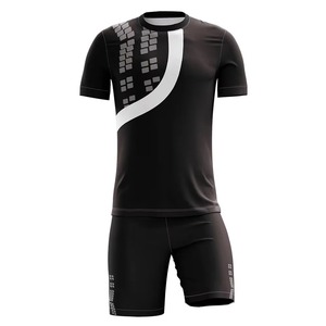 Custom Men's Plus Size Summer Soccer Uniform Football Jersey Set Durable Polyester Team Wear OEM ODM Wholesale Sportswear - Product Image 6
