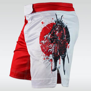 Customized OEM Service Breathable Micro Stretch Martial Arts Grappling BJJ MMA Fight <b>Shorts</b> for <b>Men</b> Women Children - Product Image 2