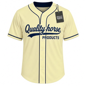 Nouveauté, maillot de baseball pour homme en polyester 100% imprimé par sublimation, vêtements de sport de haute qualité, respirant, taille plus - Product Image 1