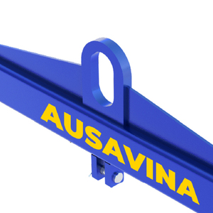 AUSAVINA Manual Lifting Spreader Bar Forklift Attachment Blue Color (<b>Models</b> ASB056M4) - Product Image 3