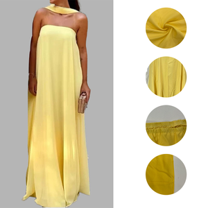 Abito Lungo Elegante da Donna per Feste Formali <span class=keywords><strong>Primavera</strong></span>/<span class=keywords><strong>Estate</strong></span>, Drappeggiato, Traspirante, Lavabile, Antistatico - Vendita all'Ingrosso - Product Image 4