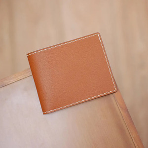Cartera de cuero para hombre con logotipo personalizado, billeteras delgadas RFID, proveedor mayorista, calidad premium de exportación, a la venta a un precio razonable. - Product Image 2