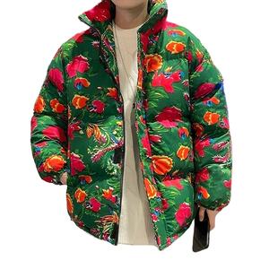 Grande veste d'hiver 2024 pour hommes Streetwear Hip Hop Parka vêtements traditionnels chinois vestes bouffantes - Product Image 1