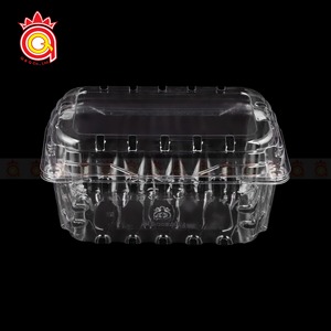 Disposable Biodegradable PET Fruit <b>Container</b> <b>Clear</b> Plastic Clamshell Packaging for Food Made in Vietnam - Product Image 5