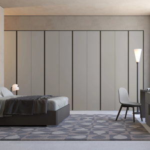 Armario de Madera Moderno Europeo JY, Diseño Ajustable, Color y Tamaño Personalizables, Armario para Dormitorio, Hogar, Hotel, Apartamento, Villa, Garantía de 2 Años - Product Image 3