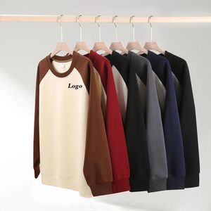 Sudaderas de Cuello Redondo para Hombre de Alta Calidad, 300GSM, Corte Holgado, Color en Contraste, Sudadera Personalizada con Cuello Redondo - Product Image 2