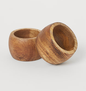 Porte-serviettes en bois fait main unique, de qualité supérieure, objet décoratif de table. Achetez chez UF INTERBATIONAL Crafts en Inde. - Product Image 3