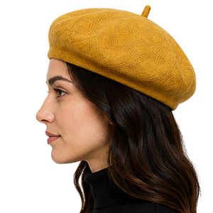 Modern Wool <b>Beret</b> Hat Unisex Soft Felt Fashion Headwear Elegant Winter Lightweight Comfortable For Daily Outdoor Wear - Product Image 5
