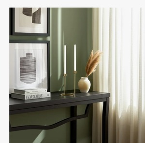 Modern <b>Brass</b> <b>Candlestick</b> Holder Cylindrical Design Elegant Home Decoration Durable Metal Finish At Best Price - Product Image 1