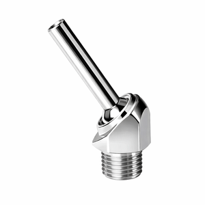 Buse en acier inoxydable 1/8 1/4 pouce pour refroidisseur à jet, outil de coupe pour tourelle de fraisage CNC, coupe-fil en rangée, nouveau modèle 1/8 1/4 pouce en acier inoxydable - Product Image 2