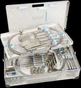 Set de Retractores Bookwalter con Anillo de Retención, Sistema de Retracción para Cirugía Abdominal, Instrumentos, Caja de Esterilización, Modelo Alemán SS - Product Image 4