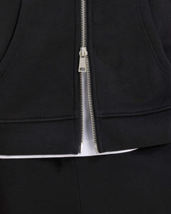 Sweat-shirt à capuche entièrement zippé personnalisé en molleton de coton épais, fabricant OEM ODM à marque privée - Product Image 6
