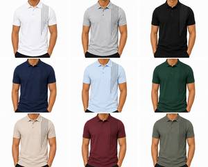 เสื้อผู้ชายทรงแอธเลติก แบรนด์ Elite รับสกรีนโลโก้ ระบายเหงื่อได้ดี เป็นมิตรต่อสิ่งแวดล้อม ดีไซน์สีตัดต่อ เหมาะสำหรับกอล์ฟ เทนนิส วิ่ง และออกกำลังกาย - Product Image 6