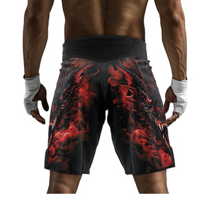กางเกง MMA ประสิทธิภาพสูงพร้อมลายพิมพ์ซับลิเมชั่นสีสันสดใสสำหรับการฝึกซ้อม No-Gi และศิลปะการต่อสู้แบบผสมผสาน - Product Image 3