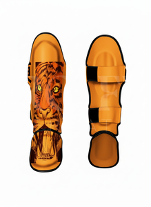 Protège-tibias professionnels robustes pour Muay Thai, Kick Boxing, MMA, arts martiaux, entraînement complet, protection intégrale pour hommes - Product Image 4