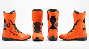 รองเท้าบูทขี่มอเตอร์ไซค์แบบหนาพิเศษ กันน้ำ กันลื่น ป้องกันการกระแทก ระบายอากาศได้ดี สำหรับผู้ชาย ใช้สำหรับขี่มอเตอร์ไซค์และกิจกรรมกลางแจ้ง - Product Image 3