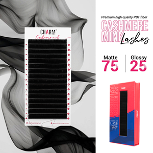 Charmlash - Bandejas de Pestañas al por Mayor, Extensiones de Pestañas Individuales, Pestañas de Visón Coreano, Clásicas, de Volumen, Color Negro Natural - Product Image 1