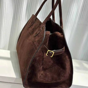 High Quality Genuine Leather Tote Bag Women Large Capacity Shoulder <b>Purse</b> Real Leather Work Handbag Custom - Product Image 4
