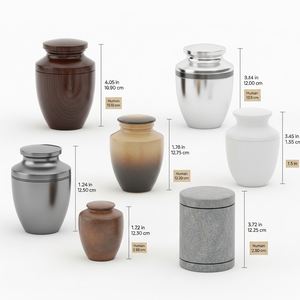 Classic Natural Spun Bamboo Cremation <b>Urn</b> for Human Ashes Manufacturing <b>Urn</b> for <b>Large</b> Pets Wholesale Price from Vietnam - Product Image 6