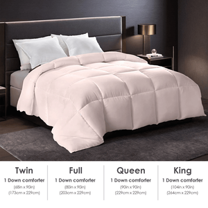 Set di 2 Piumini Oversize Rosa Morbidi e Soffici, Imbottiture Confortevoli e Traspiranti in Tessuto Bo-Designed - Product Image 4