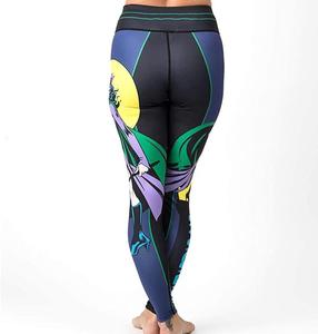 Leggings de yoga taille haute à imprimé personnage de dessin animé, longueur intégrale, pour femmes, collants de fitness - Product Image 5