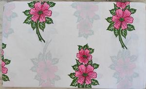 Tela de algodón Sanaganeri con estampado en bloque, tela estampada a mano en Jaipur, tela india para vestidos, proveedor mayorista de tela de algodón. - Product Image 3