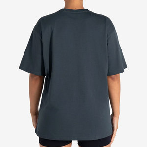 T-shirt de sport pour femme 100 % polyester, couleur unie, séchage rapide, coupe ajustée, compressé, été, haute qualité, athlétique, vierge, pas cher - Product Image 2