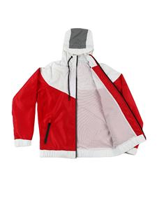 Vente en gros, coupe-vent léger en nylon, design personnalisé, veste d'extérieur coupe-vent patchwork pour hommes - Product Image 2