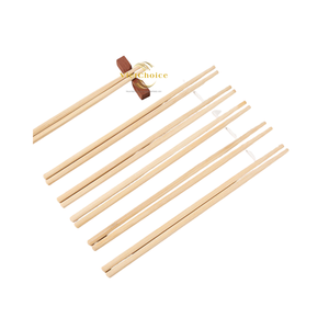 Palillos de bambú ecológicos, juego de cubiertos de madera orgánica y sostenible para servicio de comida en restaurantes asiáticos Vietchoice - Product Image 5