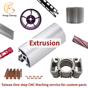 Servicios de mecanizado CNC personalizados de extrusión de aluminio en Taiwán, fresado CNC, piezas industriales, perfil de asiento con ranura perforada de aleación de aluminio - Product Image 2