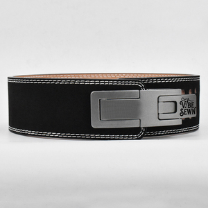 Ceinture de musculation en cuir respirant de couleur personnalisée, robuste, pour la musculation, les squats, la musculation en salle de sport, la presse sur banc, le yoga - Product Image 2