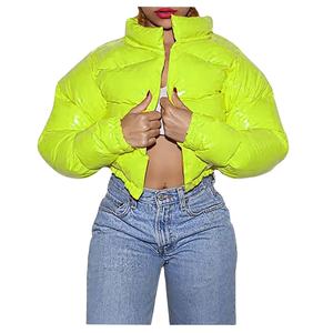 Chaquetas Acolchadas Ligeras con Capucha para Mujer, Cortavientos, Estilo Burbuja, Personalizadas, Ajustadas, Cuadradas, Acolchadas, Abrigos de Invierno con Forro de Piel 2026 - Product Image 4