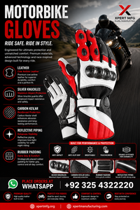 Premium Quality Unisex Full-Finger <b>Touch</b> Screen Driving Motorbike <b>Gloves</b> Breathable Leather Hook Loop Closure Sports Racing - Product Image 2