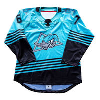 Número de camiseta de hockey sobre hielo de color personalizado |   Camisetas de Hockey Personalizadas con Impresión 3D y Bordado, 100% Poliéster Transpirable de Secado Rápido, OEM