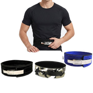 Cinturón de Levantamiento de Pesas de Cuero Genuino al por Mayor, Cinturón de Soporte de Fuerza para Entrenamiento de Gimnasio y Powerlifting de Alta Resistencia, Logotipo Personalizado - Product Image 6