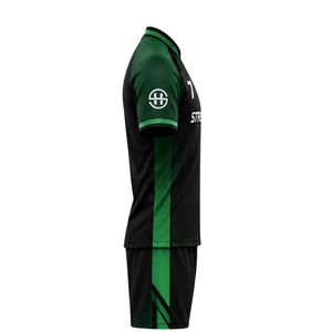 Conjunto de Camiseta y Pantalones Cortos de Fútbol para Hombre, Uniforme de Fútbol Personalizado, Ropa Deportiva de Manga Corta, Ropa Deportiva al por Mayor OEM - Product Image 3