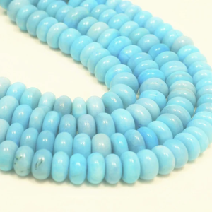 Perles Rondelles en Opale Lavande Effet Disco, 16 Pouces, 6mm-9mm, Multicolores du Rajasthan pour la Fabrication de Bijoux - Product Image 2