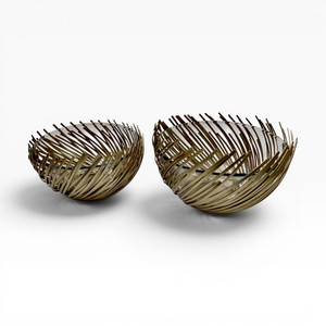 Handmade Decorative Gold Wire <b>Chocolate</b> Bowls Set Customizable <b>Chocolate</b> Accessories Supplies Custom Sizes Color Available Here - Product Image 1