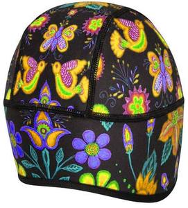 Bonnet d'hiver en acrylique tricoté sur mesure avec revers et strass pour femme, bonnet avec logo - Product Image 4