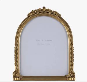 Marco de Fotos Vertical Dorado de Primera Calidad, Ecológico, Ligero, de Latón, para Decoración Clásica del Hogar - Product Image 2