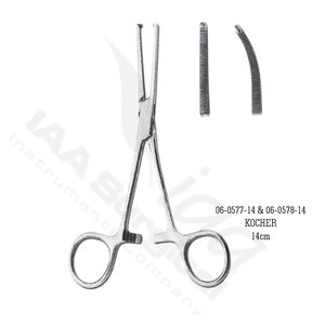Pinzas Hemostáticas Profesionales de Acero Inoxidable - Instrumentos Quirúrgicos Manuales Médicos para Hospital, Certificados ISO13485 - Product Image 2