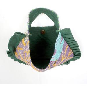Sac de soirée vintage de luxe fait main pour femme, broderie Suzani, doublure matelassée en coton, poignée haute bohème - Product Image 3
