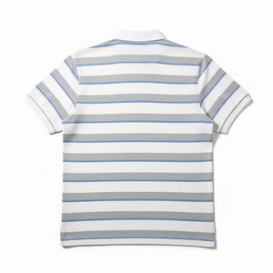 Polo pour homme en coton piqué respirant, anti-boulochage, à manches courtes, personnalisable avec étiquette, vente en gros pour cadeau promotionnel - Product Image 3
