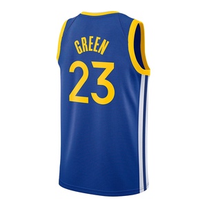 Nueva Camiseta de Baloncesto de los Golden State, Uniforme con Pantalones Cortos, Sublimación Personalizada, 100% Poliéster Antibacteriano con Jimmy Butler III - Product Image 2