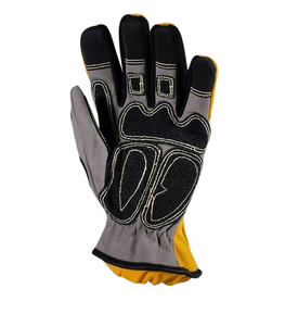 Gants de lutte contre l'incendie, gants résistants au feu, gants résistants à la chaleur, gants de sauvetage en cas d'incendie, gants de sécurité, gants de protection robustes et durables - Product Image 2