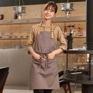 Tablier de cuisine sans manches ajustable pour femme, thème Noël et Nouvel An 2026, 35% coton, imperméable - Product Image 4