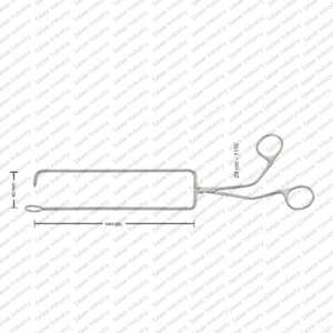 Instrumentos Quirúrgicos Manuales de Mamoplastia Solz Premium de 27 cm, de Acero Inoxidable Alemán, Marcador de Ombligo, Certificación CE, Clase II MOL Salaar - Product Image 2