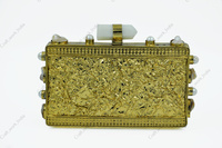 Sac à main de soirée de luxe pour femme, fait main, en nacre et coquille d'ormeau, avec fermoir en laiton, idéal pour l'été et les mariages
